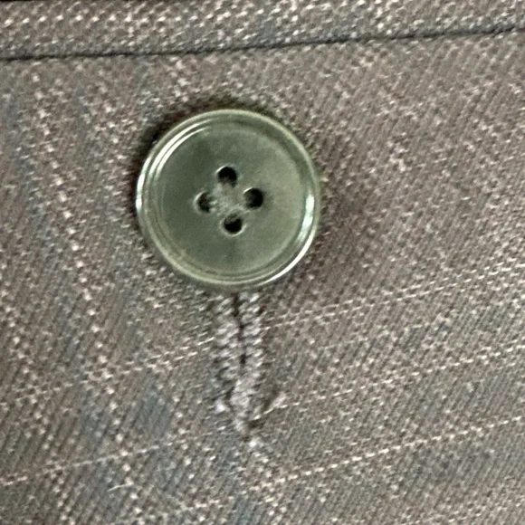 Calvin Klein Black and Wine Red Plaid Pants NWT - Picture 8 of 10